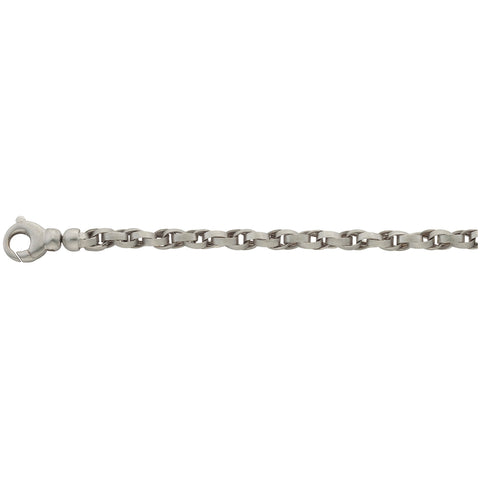 Fantasiekette 02 Weissgold halbmassiv 5.0 mm